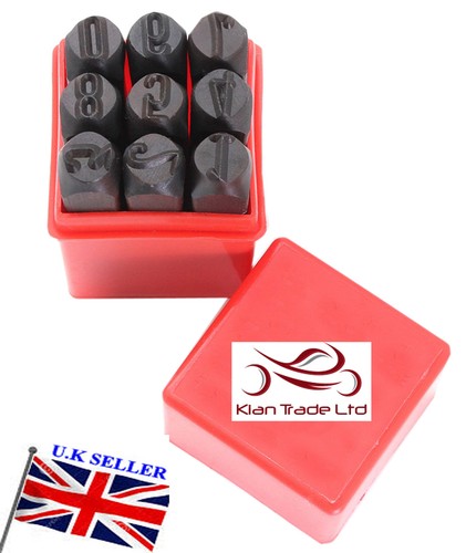 Stamps letters - 3/8"(9.5mm),