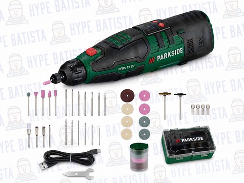 Parkside 12v cordless rotary - 12v,