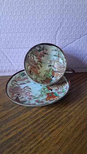 Vintage tea cup saucer - tea,