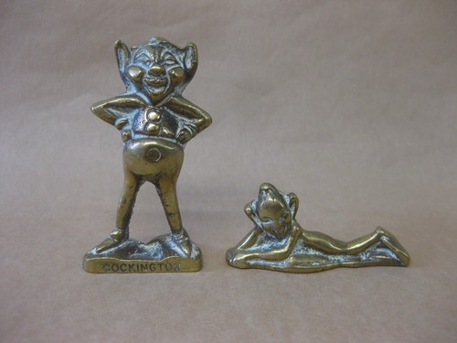 Vintage brass pixie imp - vintage, /