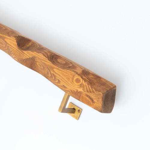 Live edge stair rail - edge, |