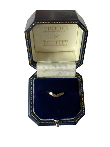 Wishbone ring 9ct - 9ct, vintage