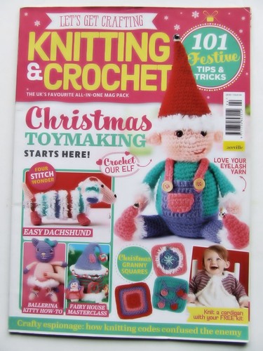 Knitting crochet magazine - knitting, &