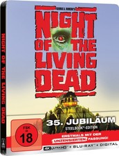 Night of the Living Dead (4K UHD + Blu-ray Steelbook) NEU & OVP - VORBESTELLUNG