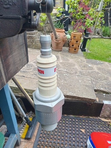 Champion spark plug - spark,
