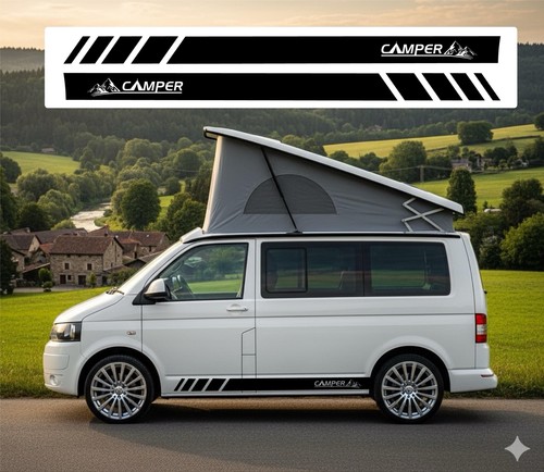 Transporter camper stripes - vw,
