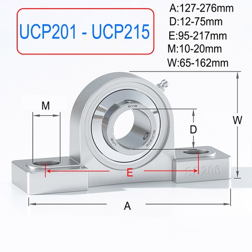 Ucp bearing metric pillow - np,