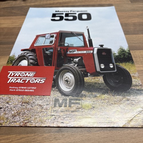 Massey ferguson 550 tractor - ferguson,