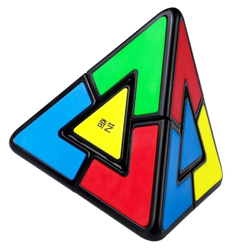 Qiyi duo pyraminx 2x2 magic - pyraminx,