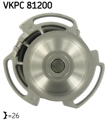 Water pump for atlantic - water, vw
