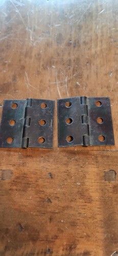 Original brass hinges - original, for
