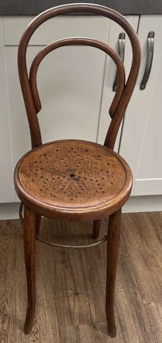 Bentwood chair perforated seat - chair,