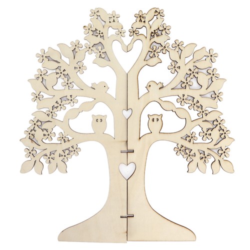 Wooden wishing tree crafts - wooden,