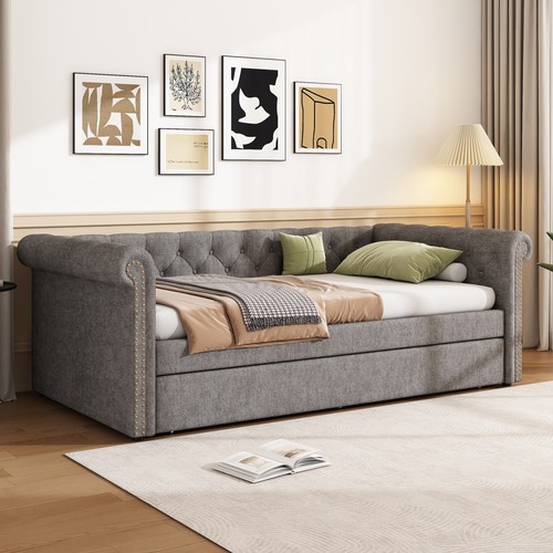 3ft single daybed grey - single,