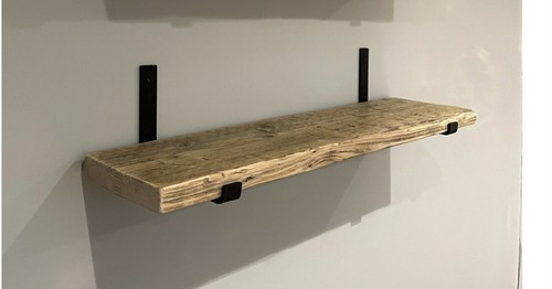Scaffold board shelf reclaimed - board,