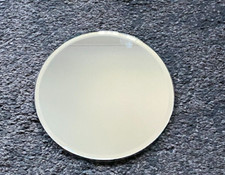 20 CM ROUND GLASS BEVELLED