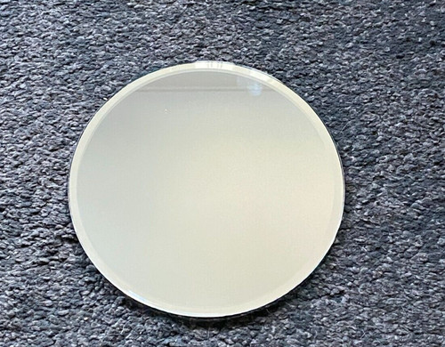 Round glass bevelled - round,