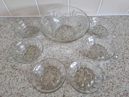 Piece punch bowl - 7,