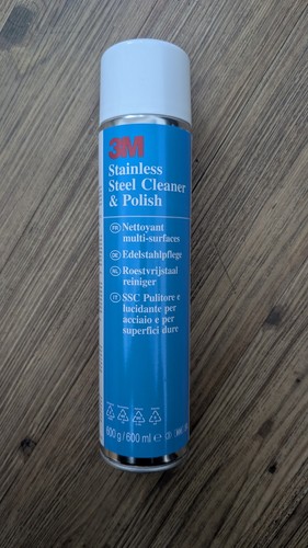Stainless steel cleaner and - cleaner,