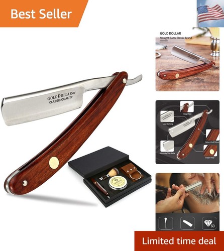 Straight razor wooden handle - razor,