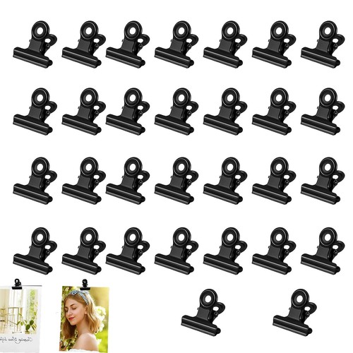 Pcs small bulldog - 30, clips
