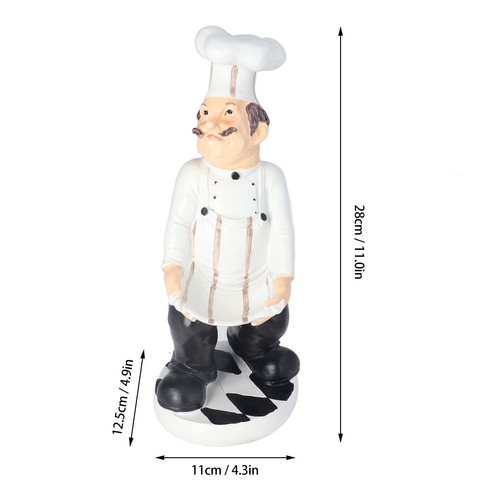 Chef statue elegant - chef,