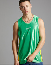 adidas vest silky nylon glanz