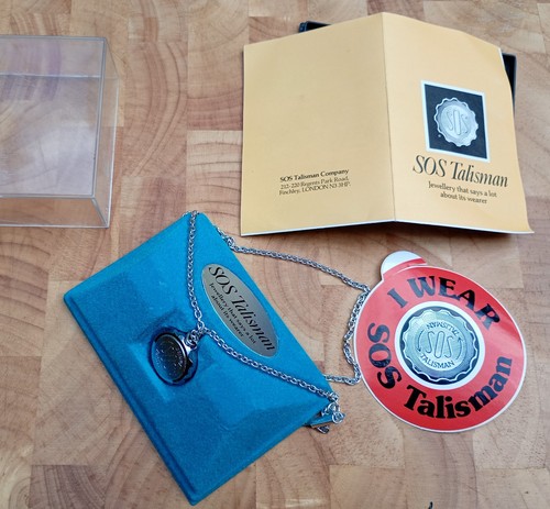 Junior sos talisman medical - sos,