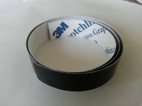 High visibility self - self, adhesive