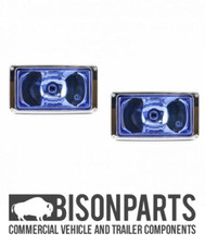 +SCANIA 3 SERIES & 4 SERIES SUNVISOR BLUE SPOT LAMPS RH & LH (PAIR) SCA329/2