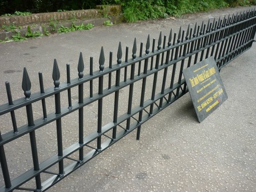 Malmesbury wrought iron metal - wrought,