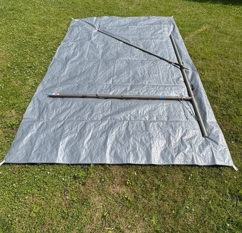 Optimist dinghy rigging mat - rigging,