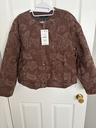 Zara rubberised puffer jacket - puffer,