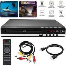 HDMI DVD Player for TV, 1080P Region Free DVD Players for TV,Slim Mini DVD Play