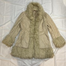 Diamanté Afghan Coat Women's