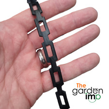 Chainlock Plant Support Tree Tie Twist & Lock Strong Plastic Strapping 25m Rolls