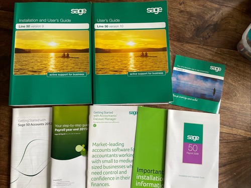 Sage accounts manuals - sage, 50