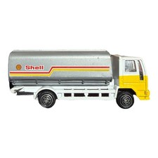 Corgi Ford Cargo Truck Shell Diecast Yellow White Car Toy Retro Vintage