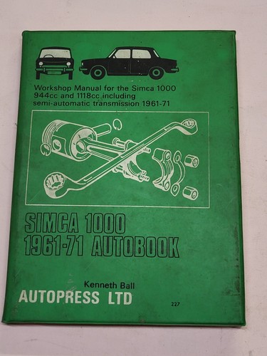 Autobooks simca 1000 - -,