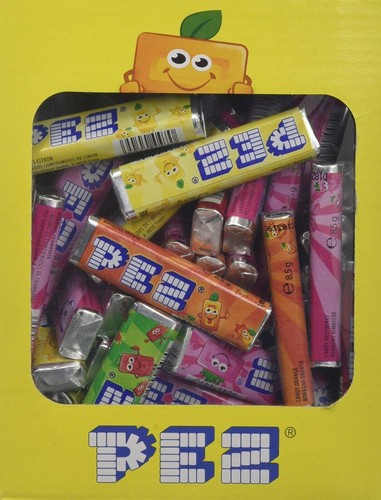 100 pez refills boiled fruit - boiled,