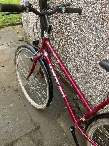 Diamond back hybrid bike - back,