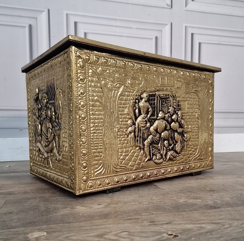 Vintage brass coal - vintage,