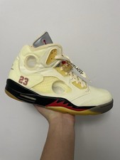 Size 12 Uk - Jordan 5 x Off