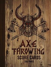 Throwing Axe Score Cards - 200