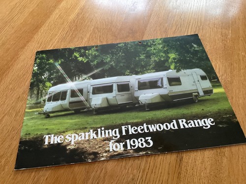 Vintage fleetwood caravan - vintage,