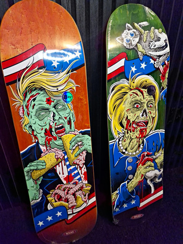 Real skateboard the running - "the,