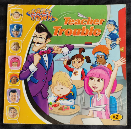 Lazy town teacher trouble - lazy,