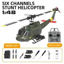 New RC ERA C032 (Uh-1) 6Ch Aileron Free Reverse Flying Stunt Helicopter Electric