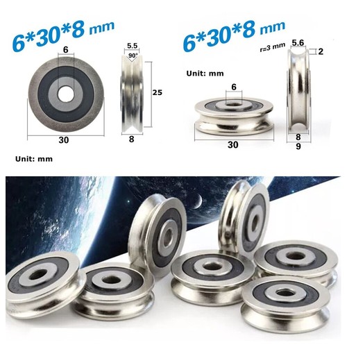 Metal pulley ball bearings - metal,