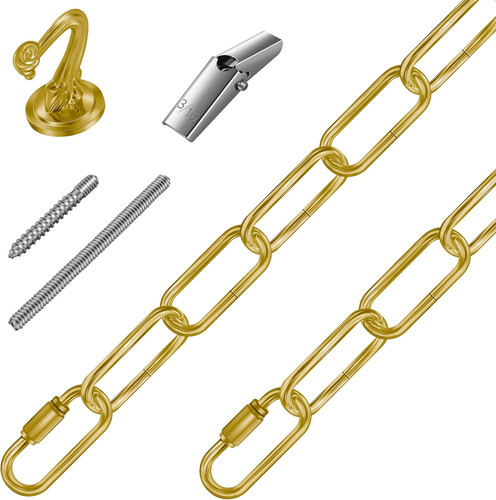 Brass chain kit with - chain,
